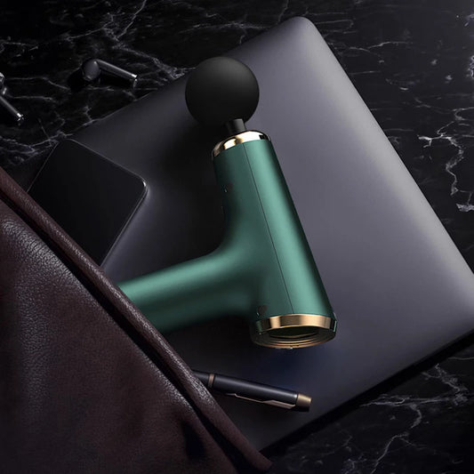 Massage Gun Portable Percussion Pistol Massager For Body Neck Deep Tissue Muscle Relaxation Gout Pain Relief Fitness