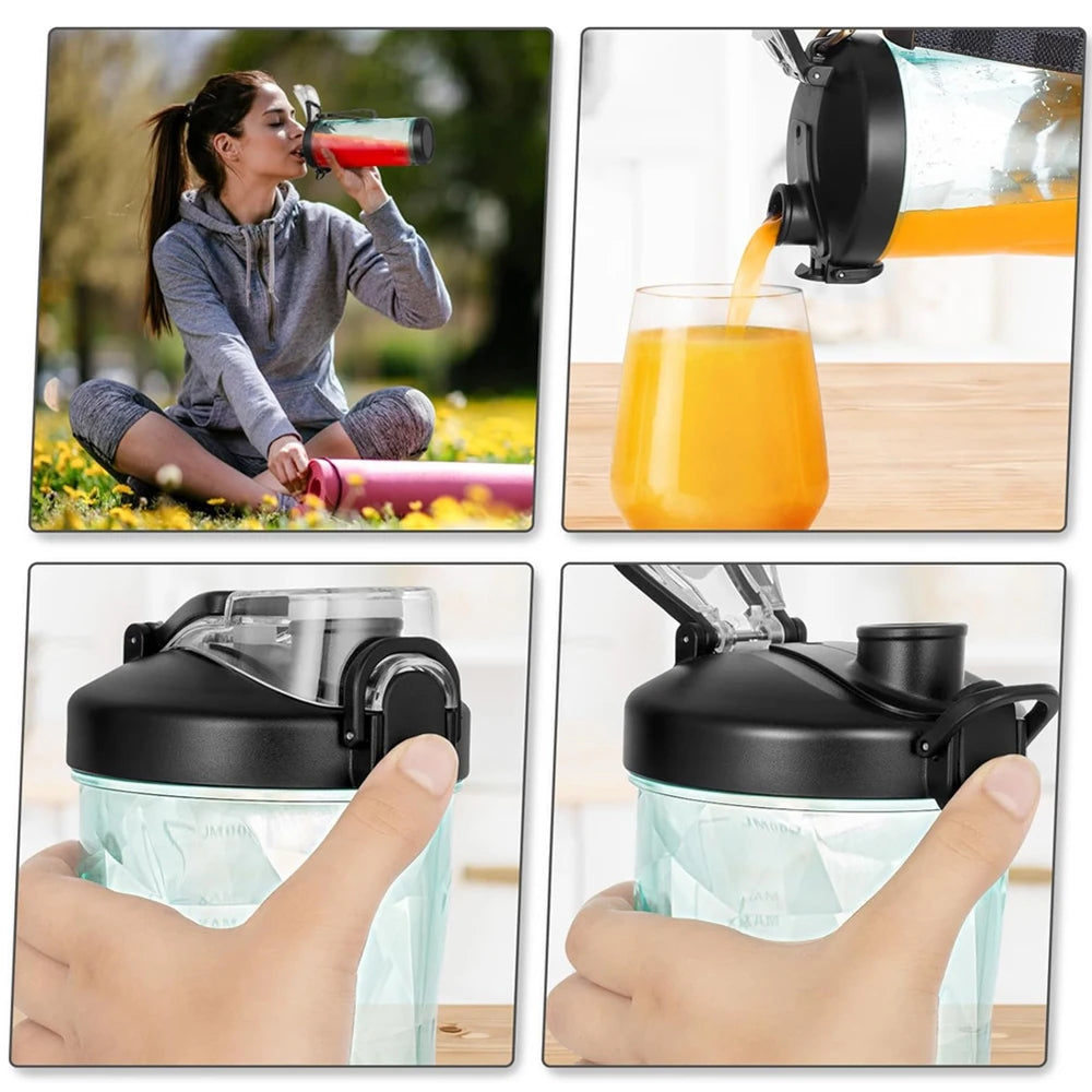 Portable Blender, Cordless, 18oz. Vessel, Personal Blender-for Shakes & Smoothies, BPA Free, Leakproof-Lid  USB-C Rechargeable